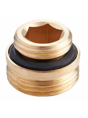 НИППЕЛЬ ПЕРЕХОДНОЙ 1/2*3/4"ЕК UNI-FITT С ПРОКЛАДКОЙ O-RING К УЗЛАМ ДЛЯ РАДИАТОРОВ
