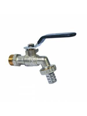 Кран водоразборный шаровой 3/4'' рукоятка, с носиком VRT