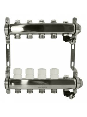 Коллекторная группа VRT® 1" х 3/4'' (евроконус) 8 вых.