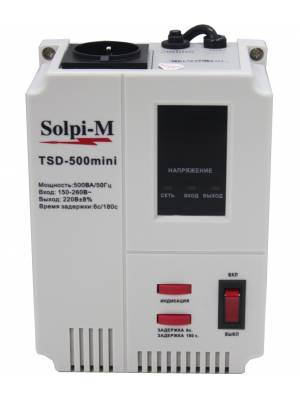 Стабилизатор напряжения Solpi-M TSD-500 mini ВА