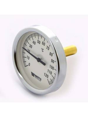 Термометр погружной F+R801 1/2" (Д63мм,0-120грC, гильза 42мм)