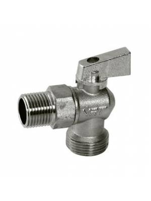 Кран угловой шаровой 1/2'' - 3/4'' нар/нар рукоятка сверху VRT