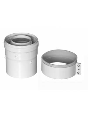 Адаптер вертикальный коак. 60/100 (Baxi,Ariston)