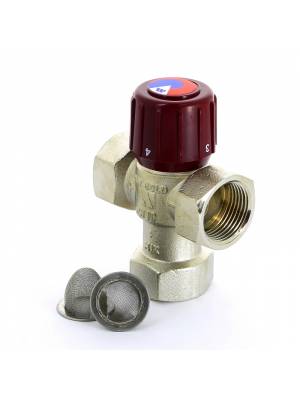 Клапан термосмесительный 3/4 г/г/г центр. смешение 32-50 град. AQUAMIX WATTS (Германия)