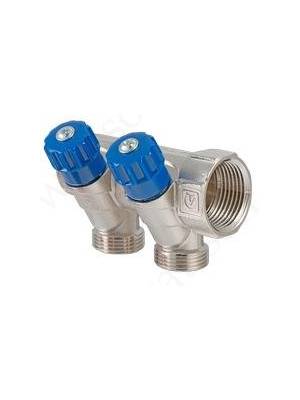 Коллектор 3/4"x1/2 ш  AQUALINK (2 вых)