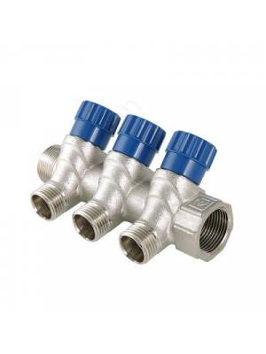 Коллектор 3/4"x1/2 ш  AQUALINK (3 вых)