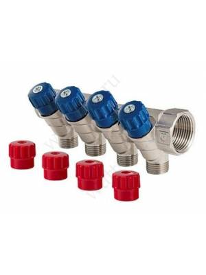 Коллектор 3/4"x1/2 ш  AQUALINK (4 вых)