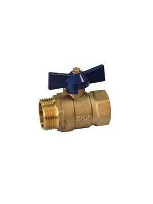 Кран шар 1/2" г/ш баб ZOX