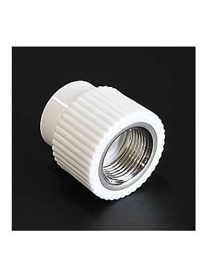 Муфта комб. гайка 20х3/4" PRO AQUA БЕЛЫЙ