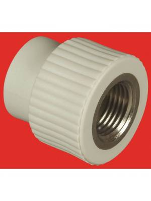 Муфта комб. гайка 32х1" FV-Plast (Чехия) СЕРЫЙ