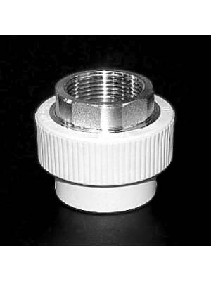 Муфта комб. гайка 50х1 1/2" под ключ PRO AQUA БЕЛЫЙ