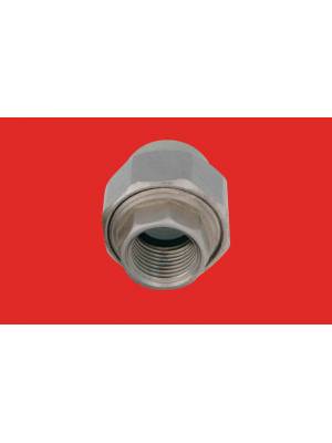 Муфта комб. разъемная, гайка 40х1 1/4" FV-Plast (Чехия) СЕРЫЙ