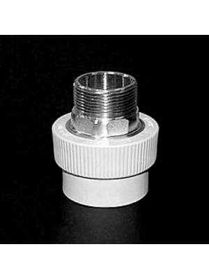 Муфта комб. штуцер 75х2 1/2" под ключ PRO AQUA БЕЛЫЙ