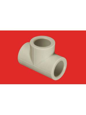 Тройник 20 FV-Plast (Чехия) СЕРЫЙ