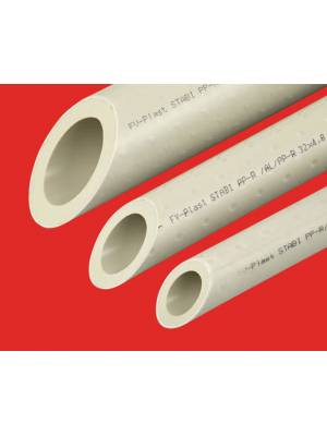 Труба 20 PN20 (толст. ст.) FV-Plast (Чехия) СЕРЫЙ