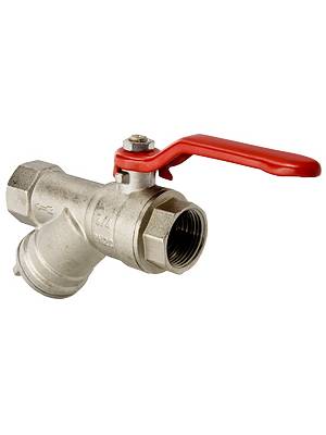VALTEC Кран шаровый со встроенным фильтром,рычаг 1/2 г/г