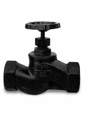 Вентиль 1 1/2" чуг 15кч18п ДУ-40