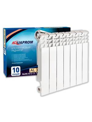 Радиатор алюминиевый AQUAPROM 500*80 8 сек.